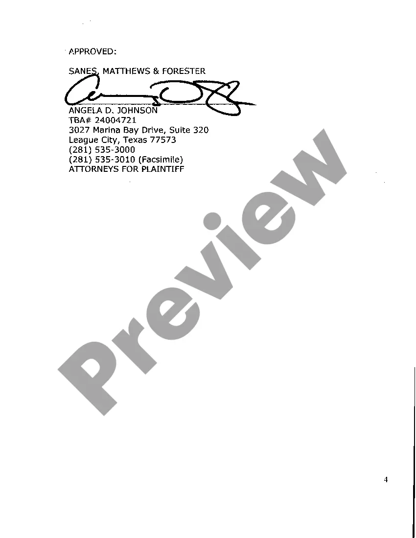 Preview A03 Order of Nonsuit with Prejudice