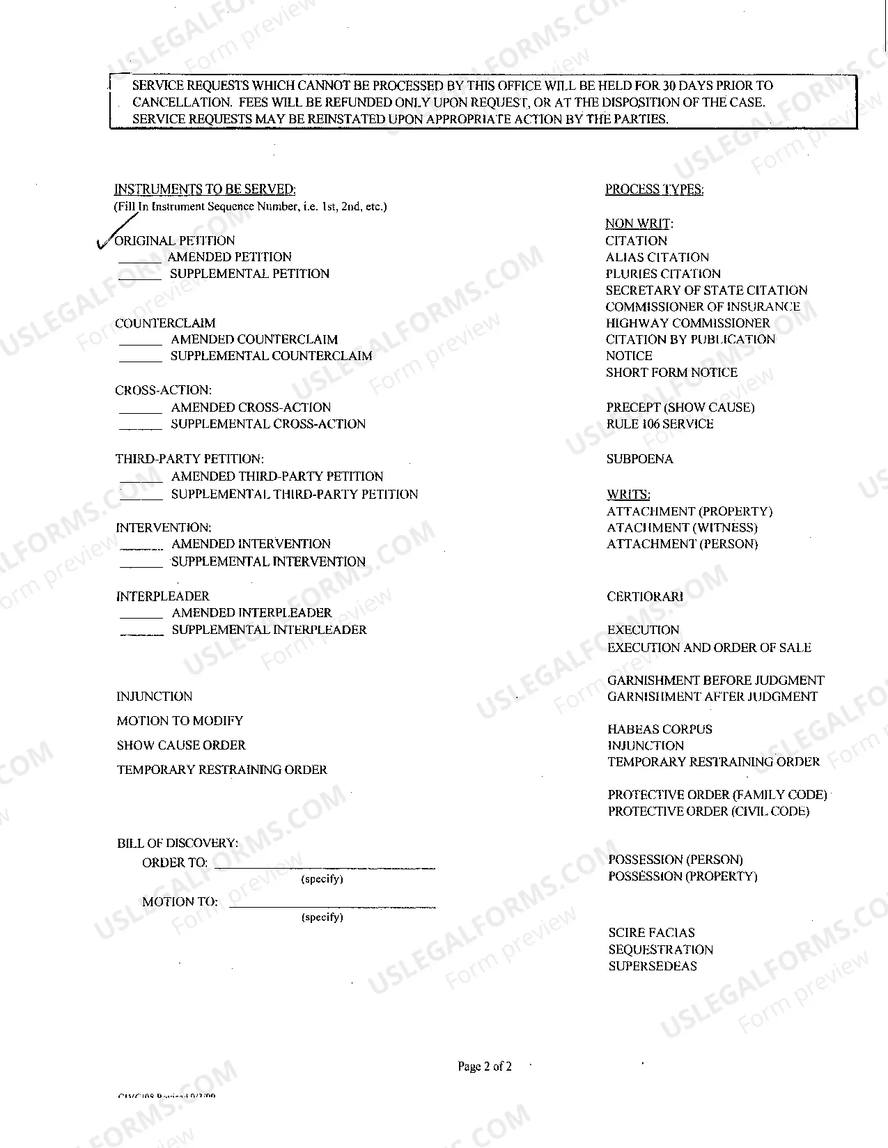 Preview A01 Plaintiff's Original Petition for Employment Termination due to Sex Discrimination