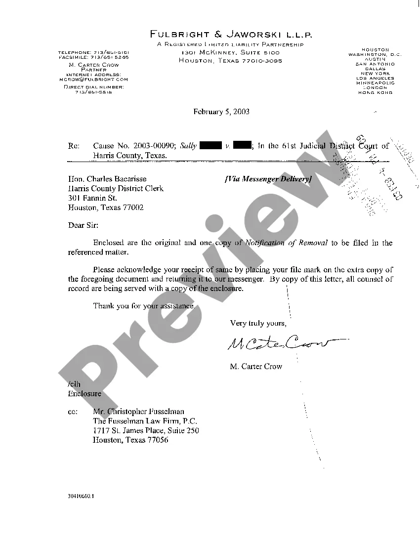 Preview A02 Notification of Removal