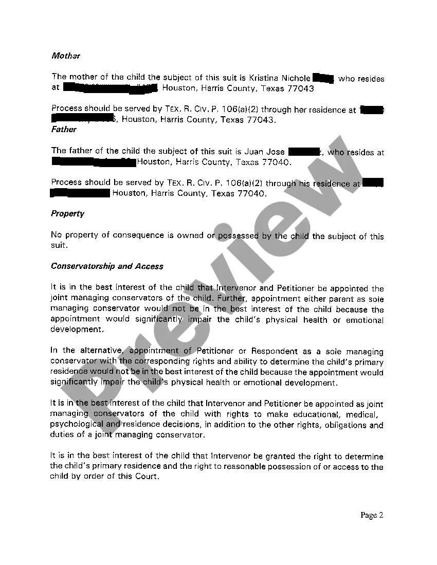 Preview A11 Petition in Intervention