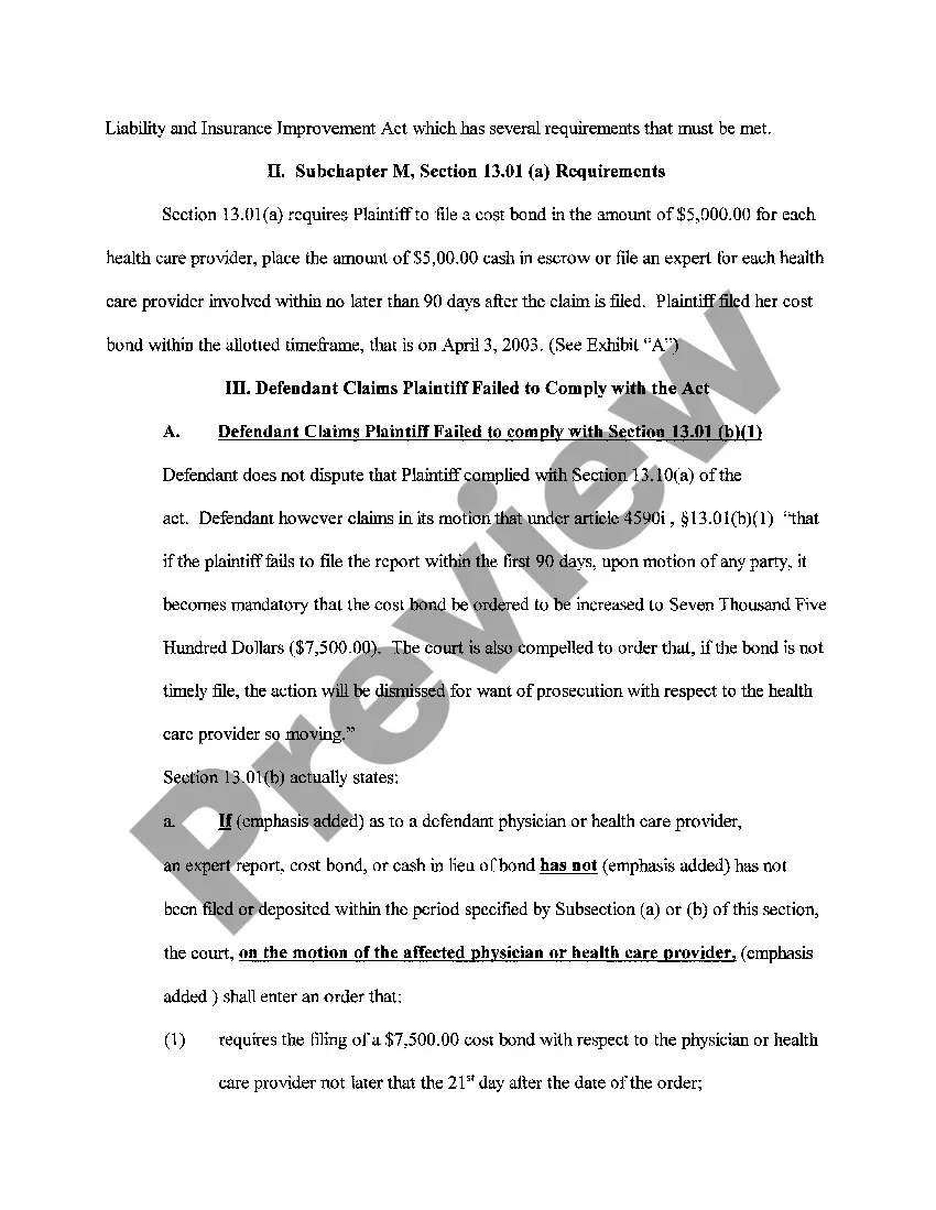 Preview A04 Plaintiff's Response to Defendant's Motion