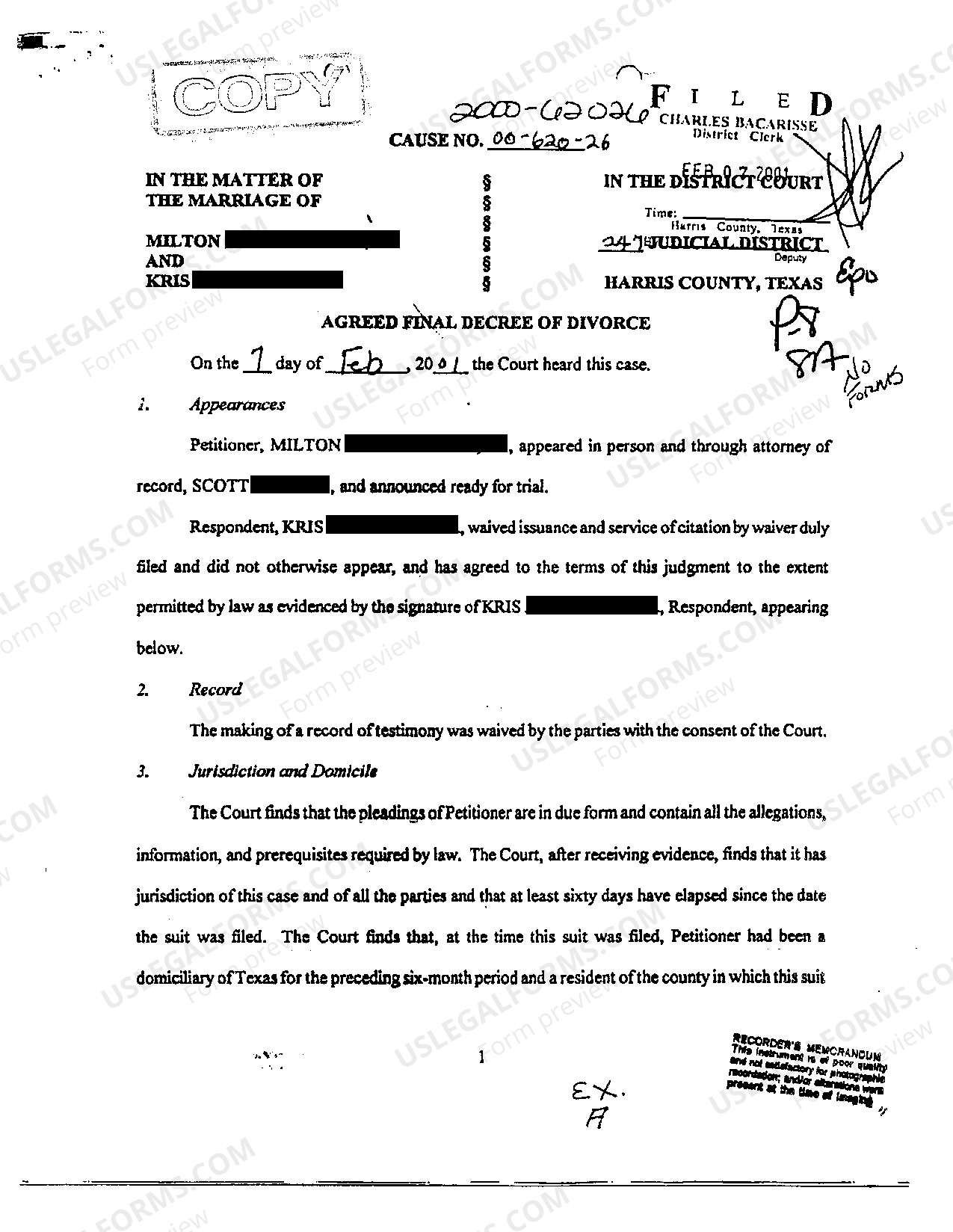 Waco Texas Petition to Partition Community Property Petition For Partition Sample US Legal Forms