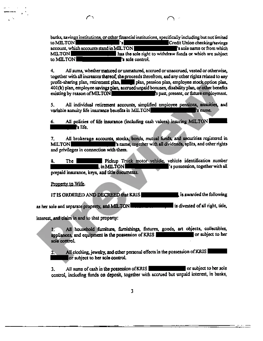 Preview A01 Petition to Partition Community Property