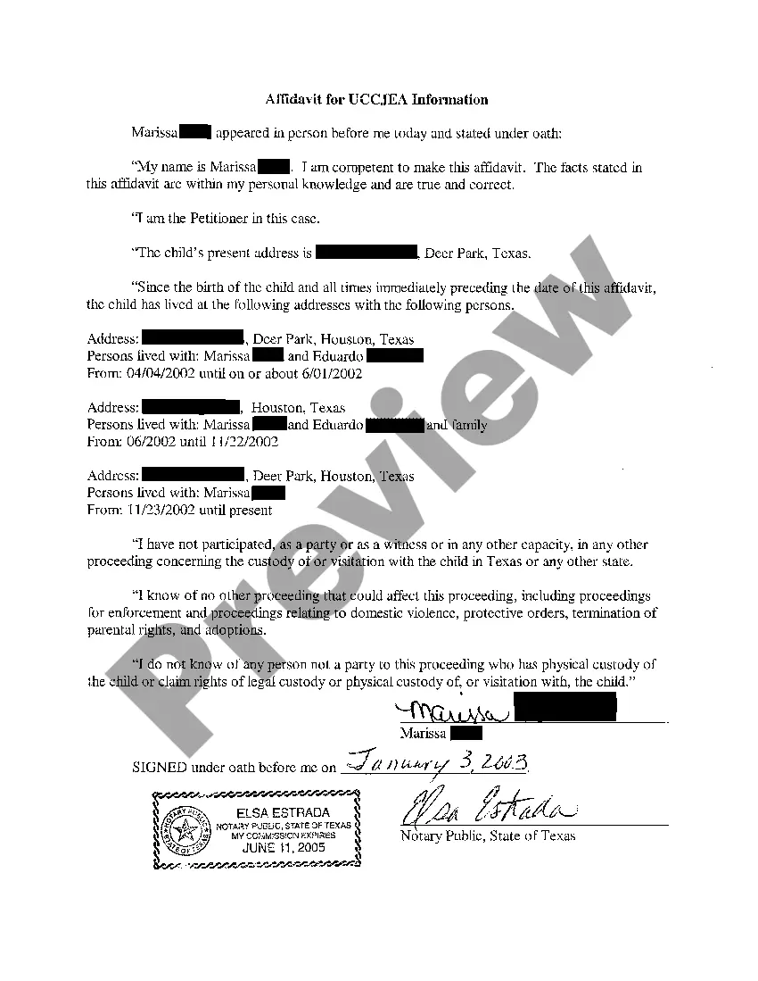 Preview A01 Petition in Suit Affecting the Parent Child Relationship