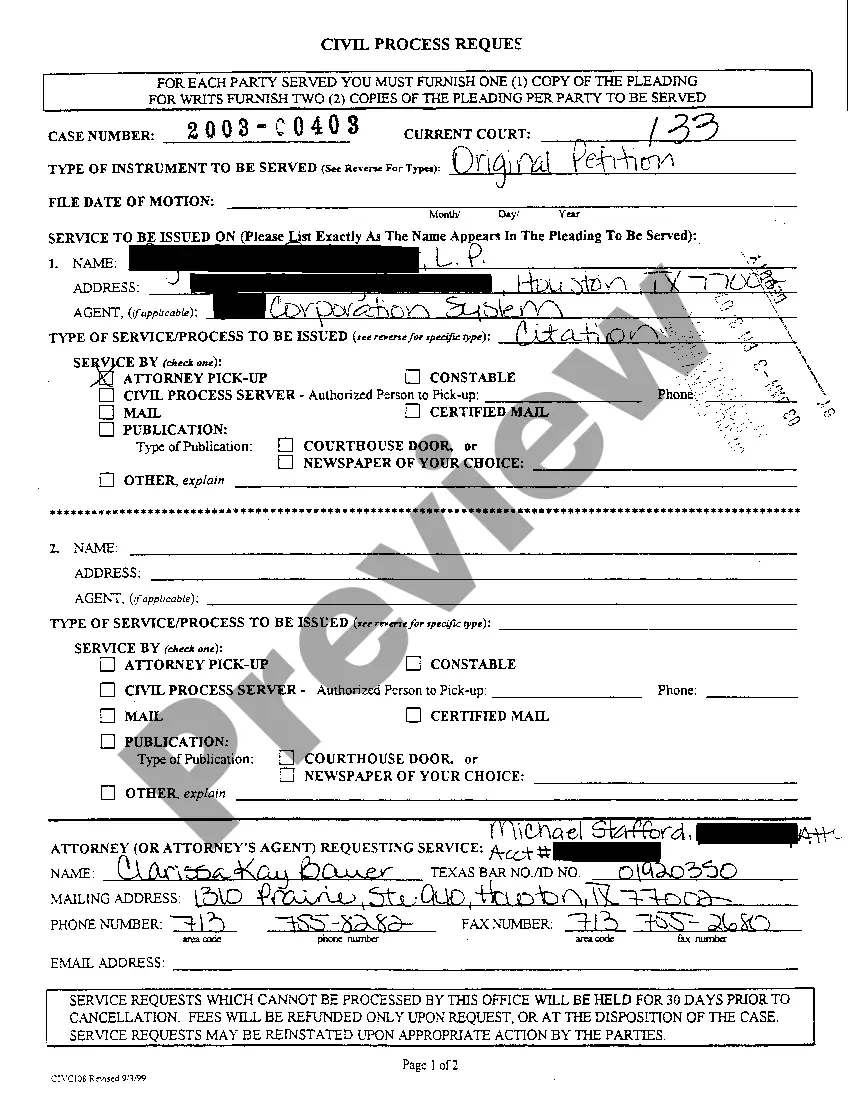 Preview A01 Plaintiff's Original Petition for Injunction Against Pollution