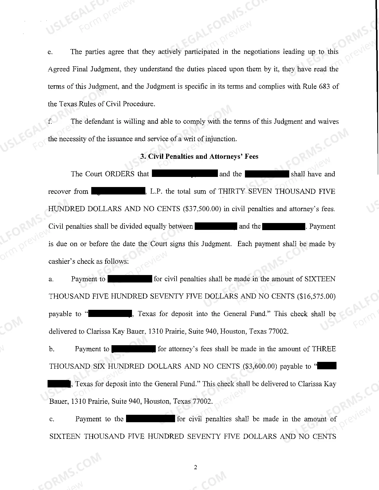 Preview A02 Agreed Final Judgment