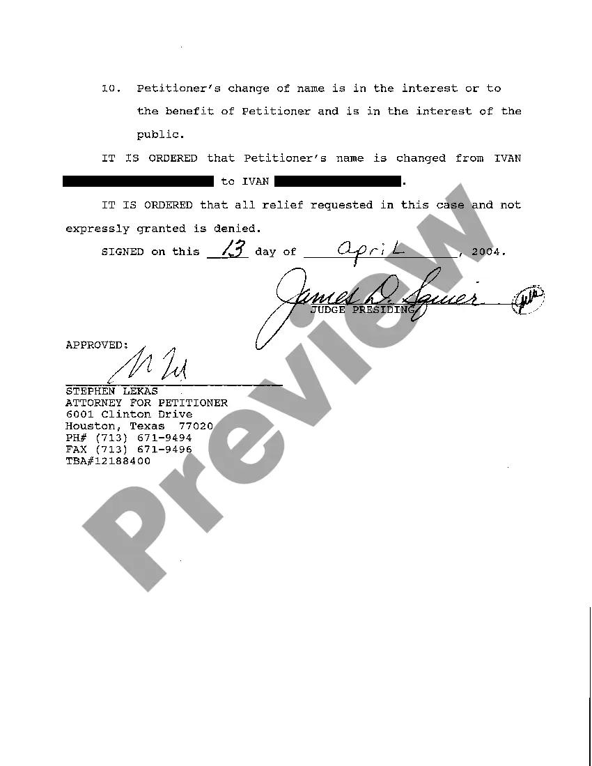 Preview A03 Order Changing Name of Adult