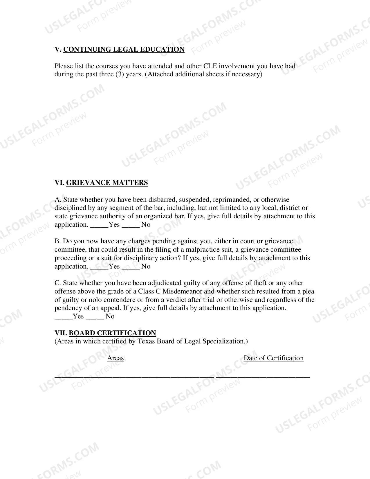 Preview Application For Appointment As Counsel