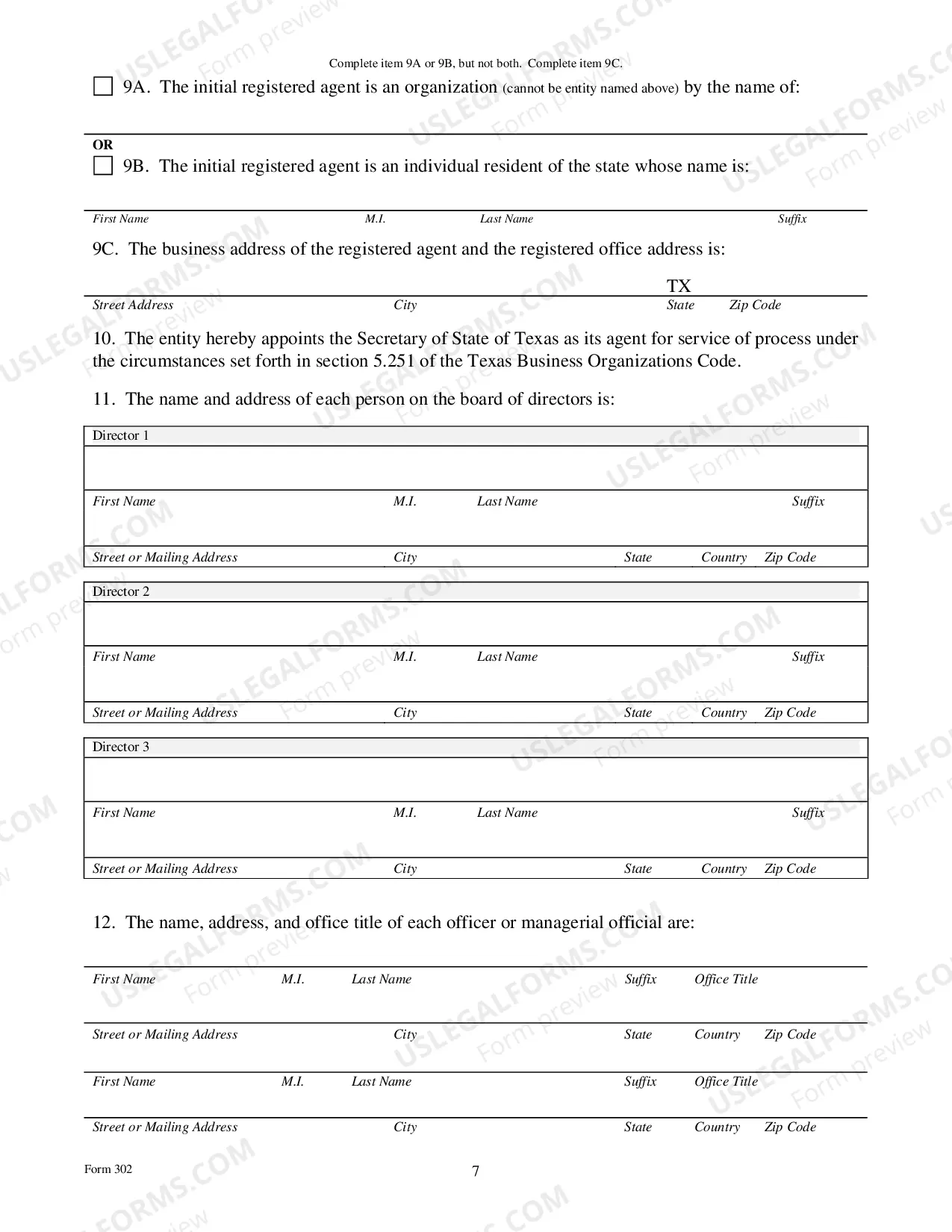 Preview Application For Registration For A Nonprofit Corporation Or Cooperative Association
