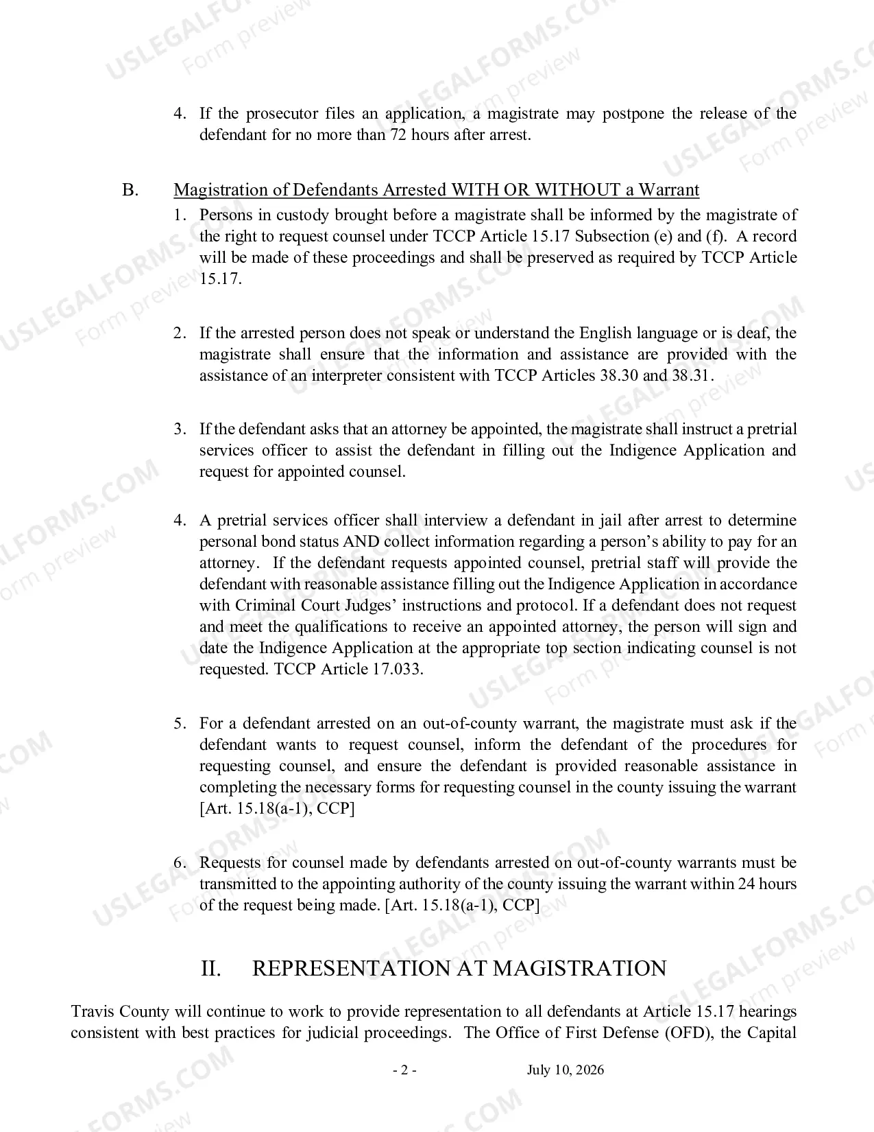 Preview Fair Defense Act Program(Updated October 2016)
