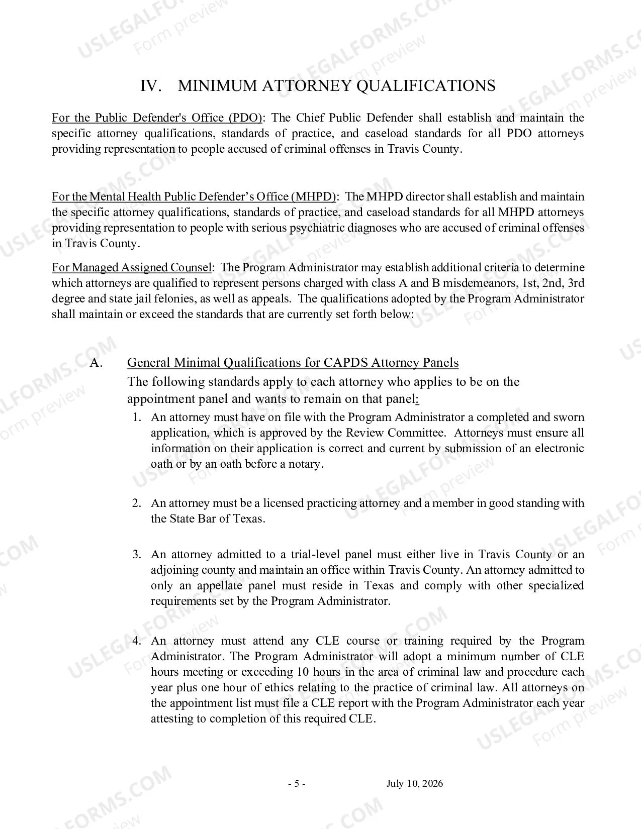 Preview Fair Defense Act Program(Updated October 2016)