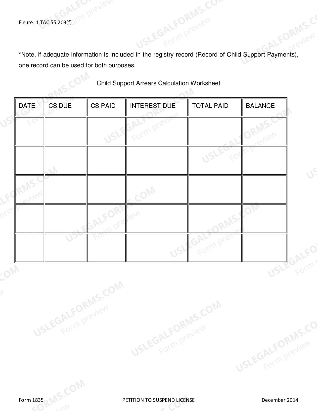 Preview Petition to Suspend License
