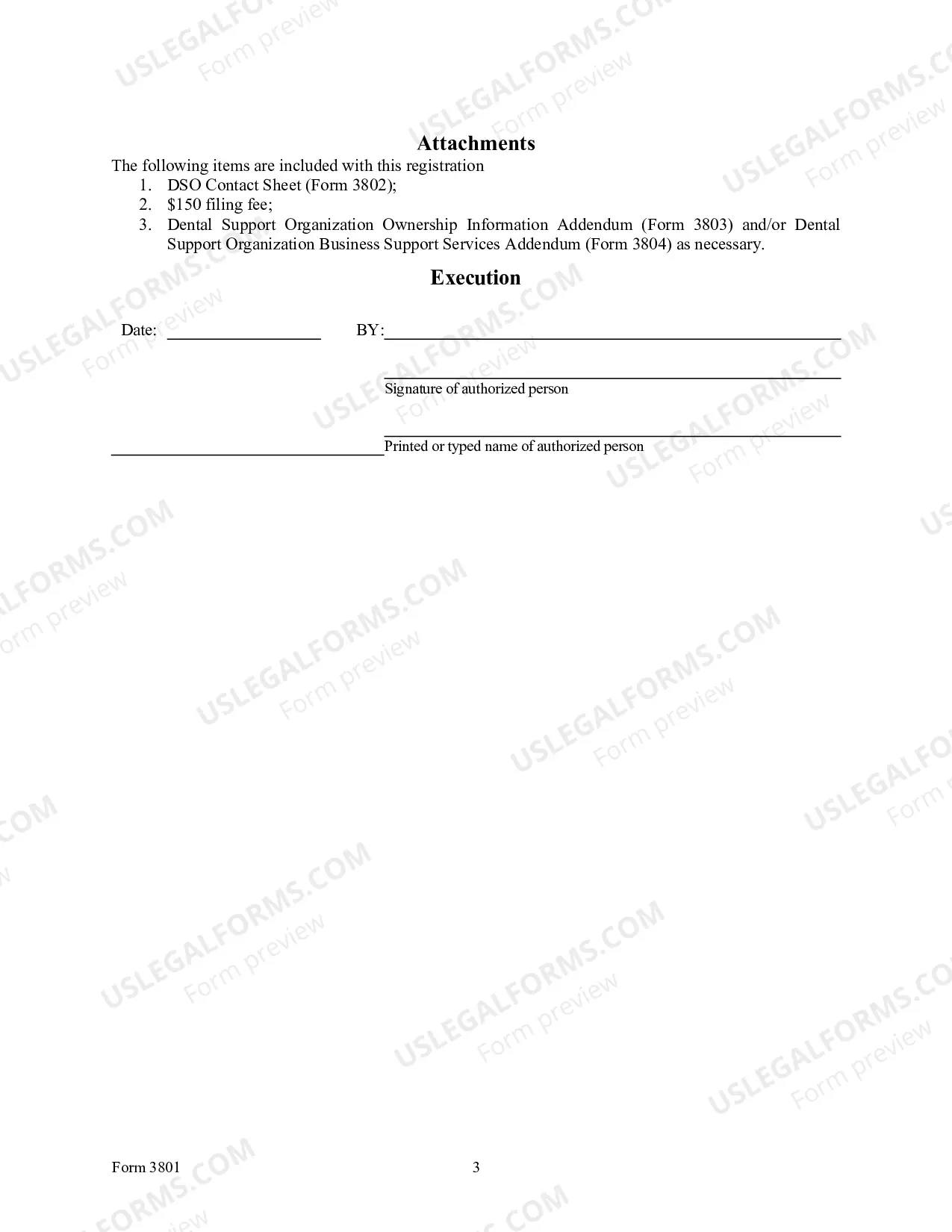 Preview Dental Support Organization Information