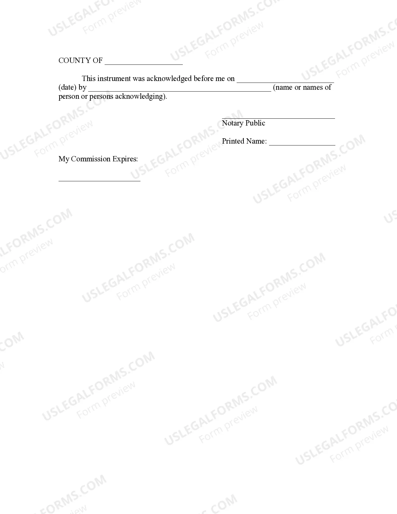 Preview Letter to Lienholder to Notify of Trust