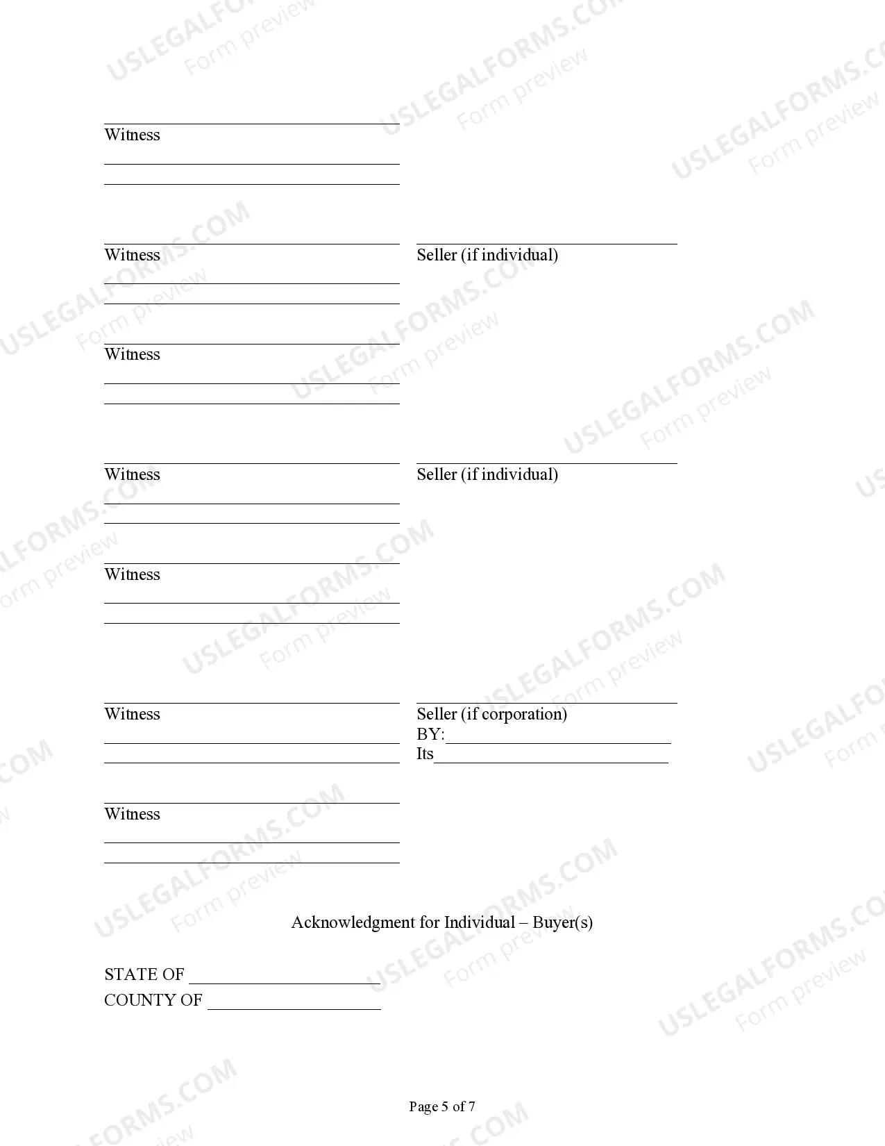 Preview Texas Forest Products Timber Sale Contract