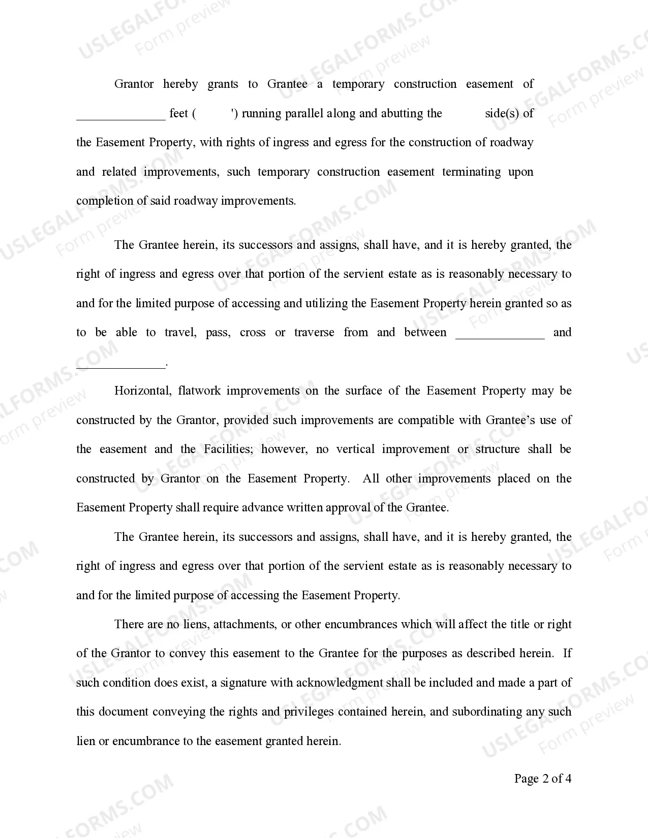 Preview Fire Lane and Mutual Access Easement