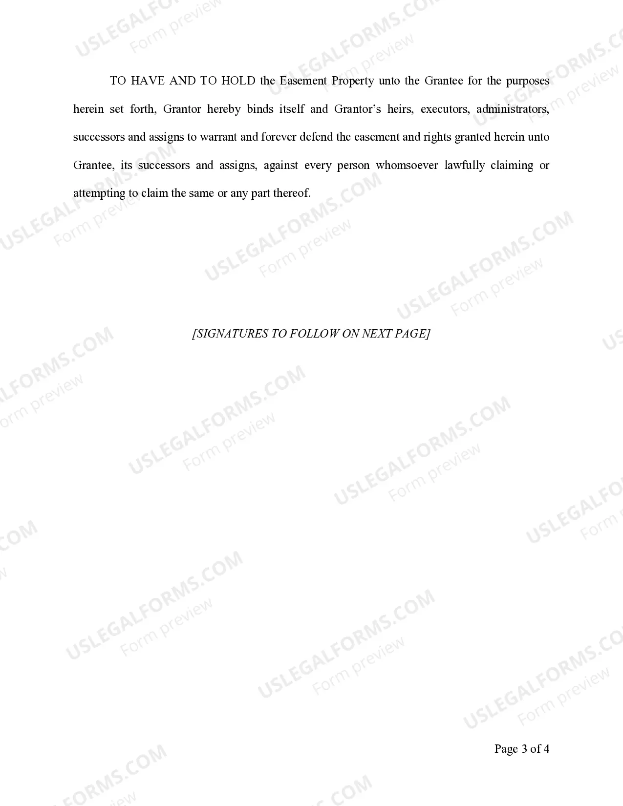 Preview Fire Lane and Mutual Access Easement