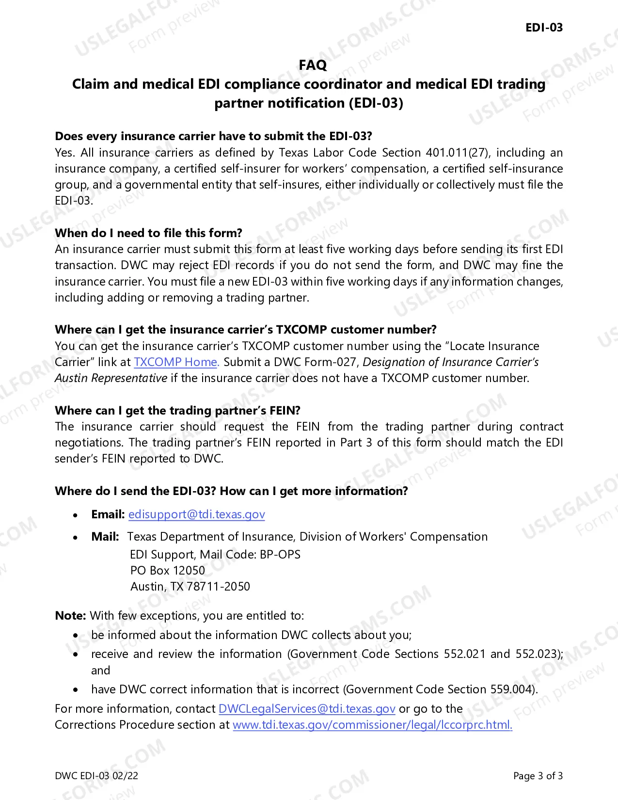 Preview Medical EDI Compliance Coordinator And Trading Partner Notification