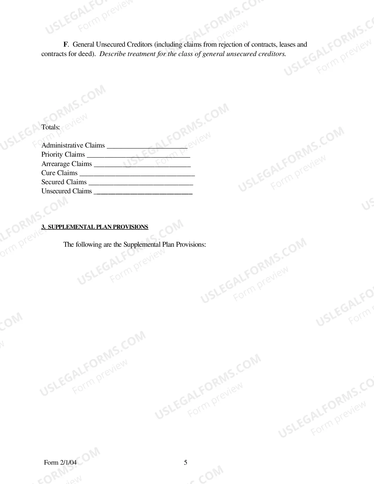 Preview Debtor(s) Chapter 13 Plan (El Paso and Waco)