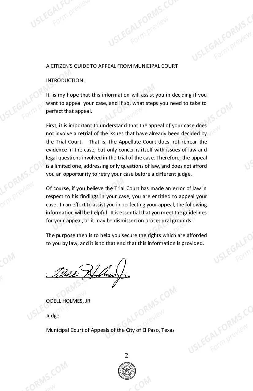 Preview Citizens Guide to Appeal