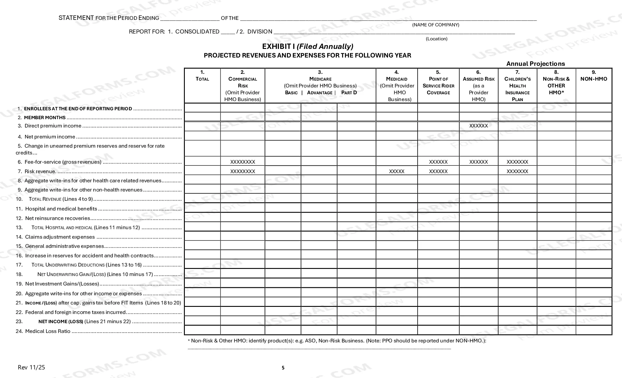 Preview HMO Supplement - Annual Information