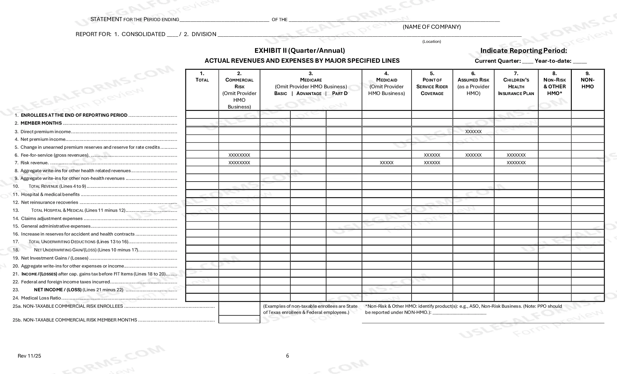Preview HMO Supplement - Annual Information