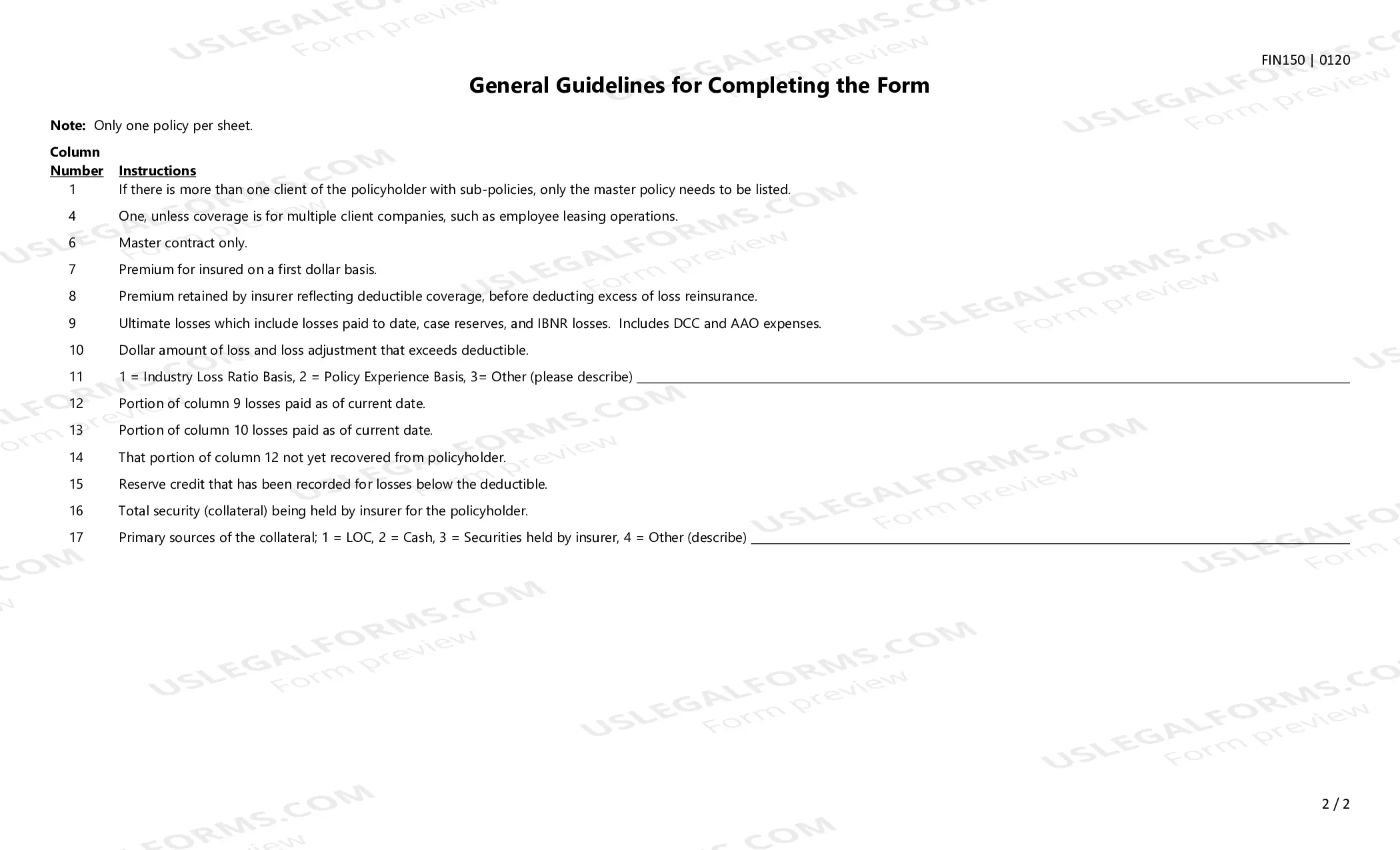 Preview Texas Negotiated Deductible Workers' Compensation Form