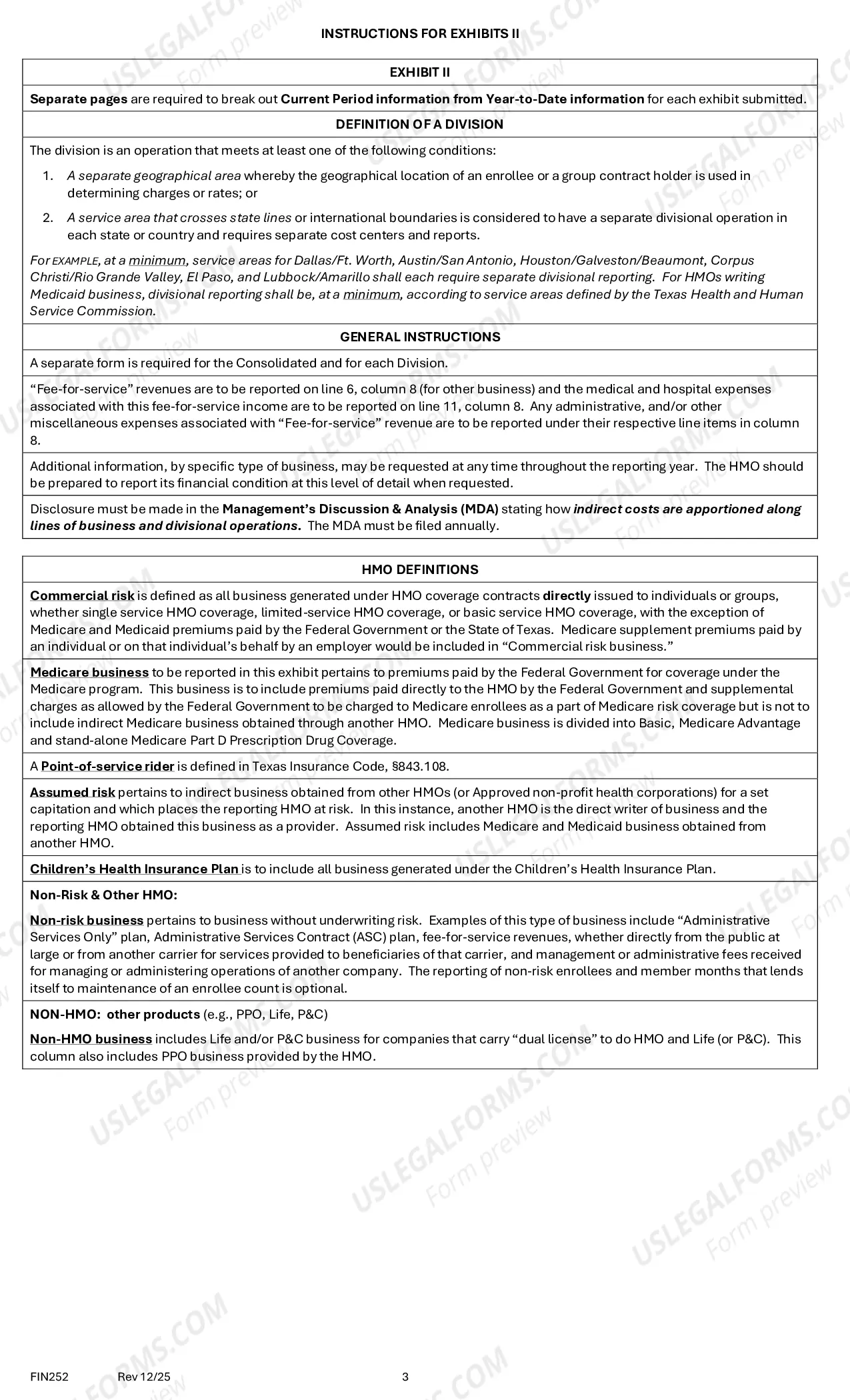 Preview HMO Quarterly Supplement