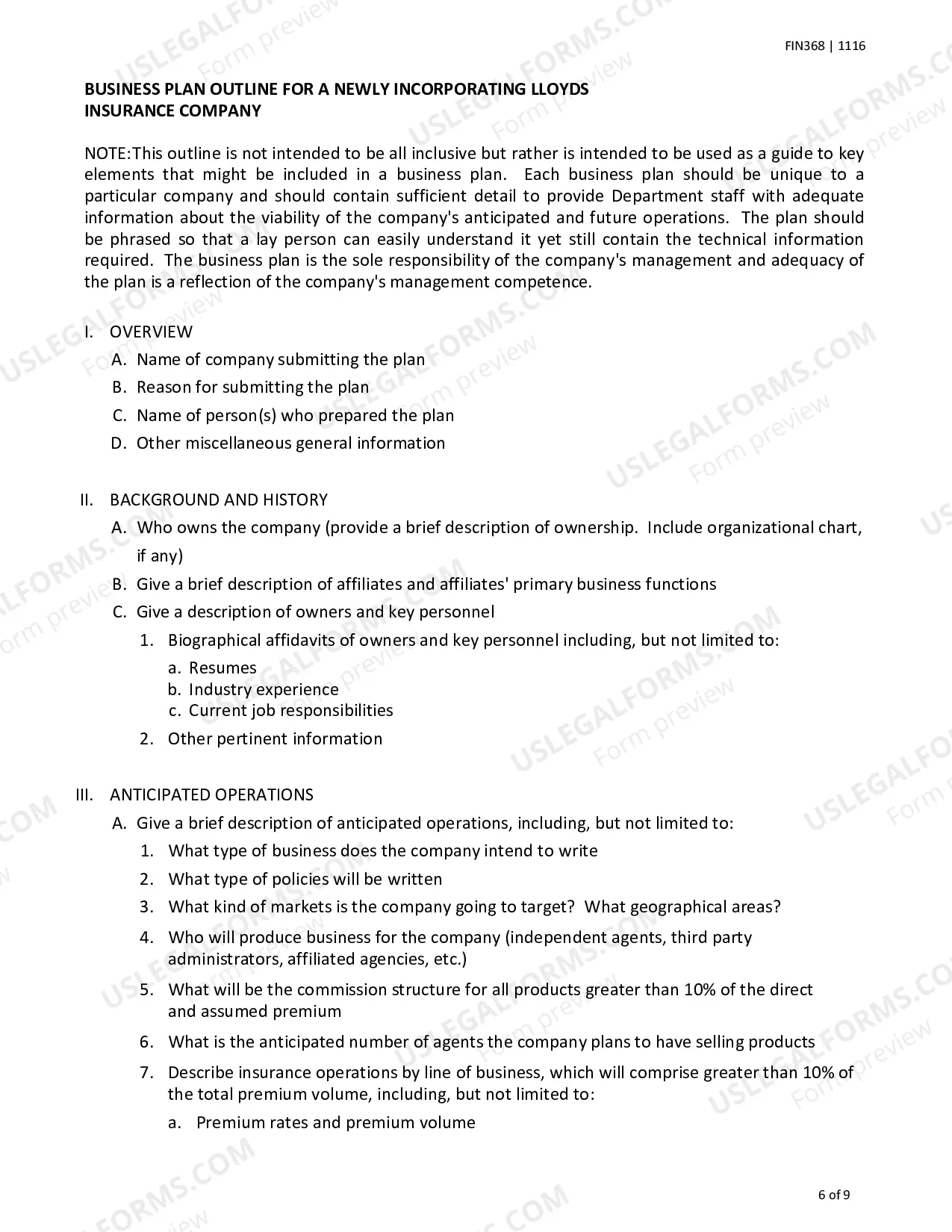 Preview Instructions for the Original Incorporation of Texas Lloyds Company