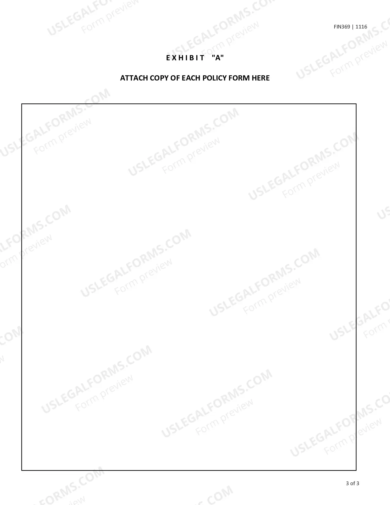 Preview Form A-211 (Lloyds)