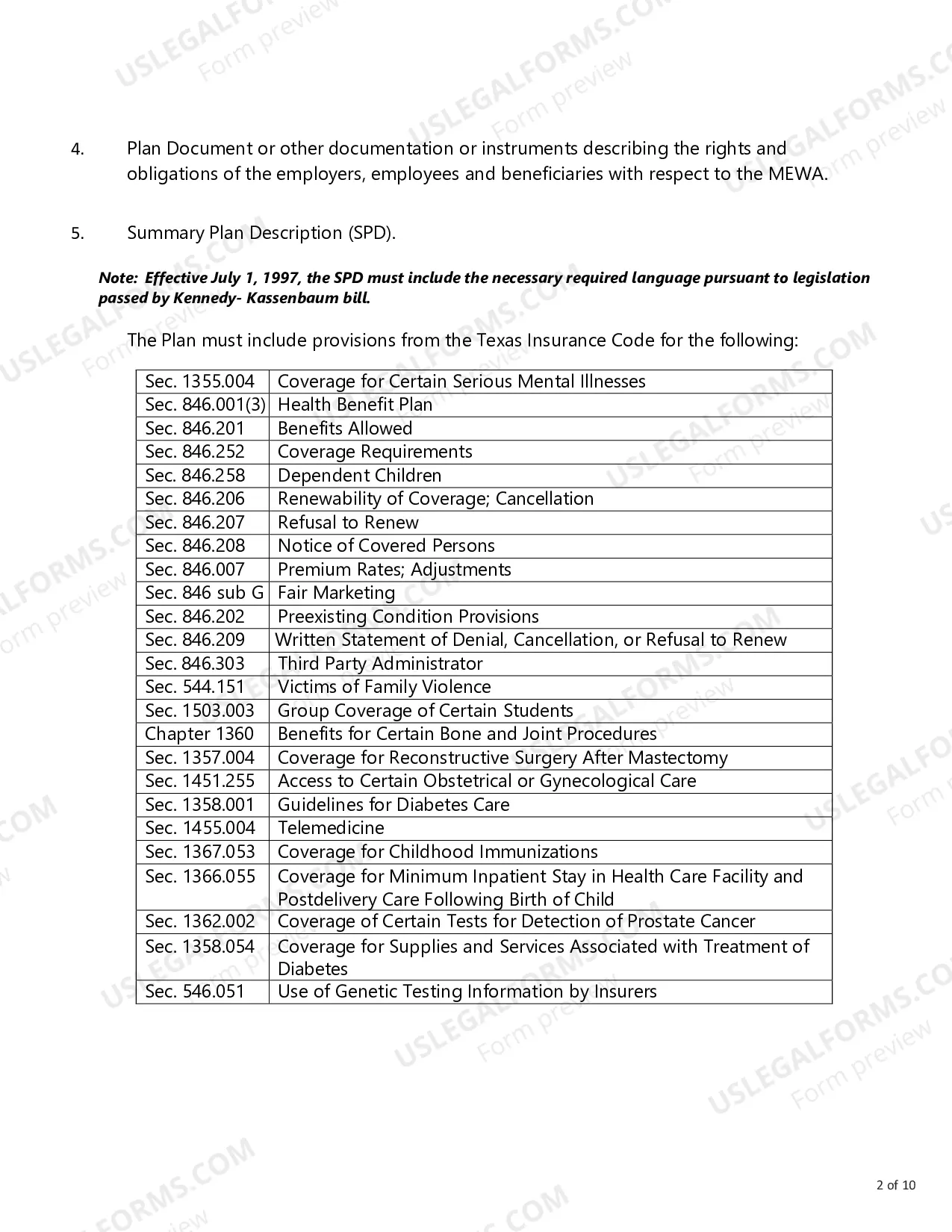 Preview Instructions for Certificate of Authority for Multiple Employer Welfare Arrangement