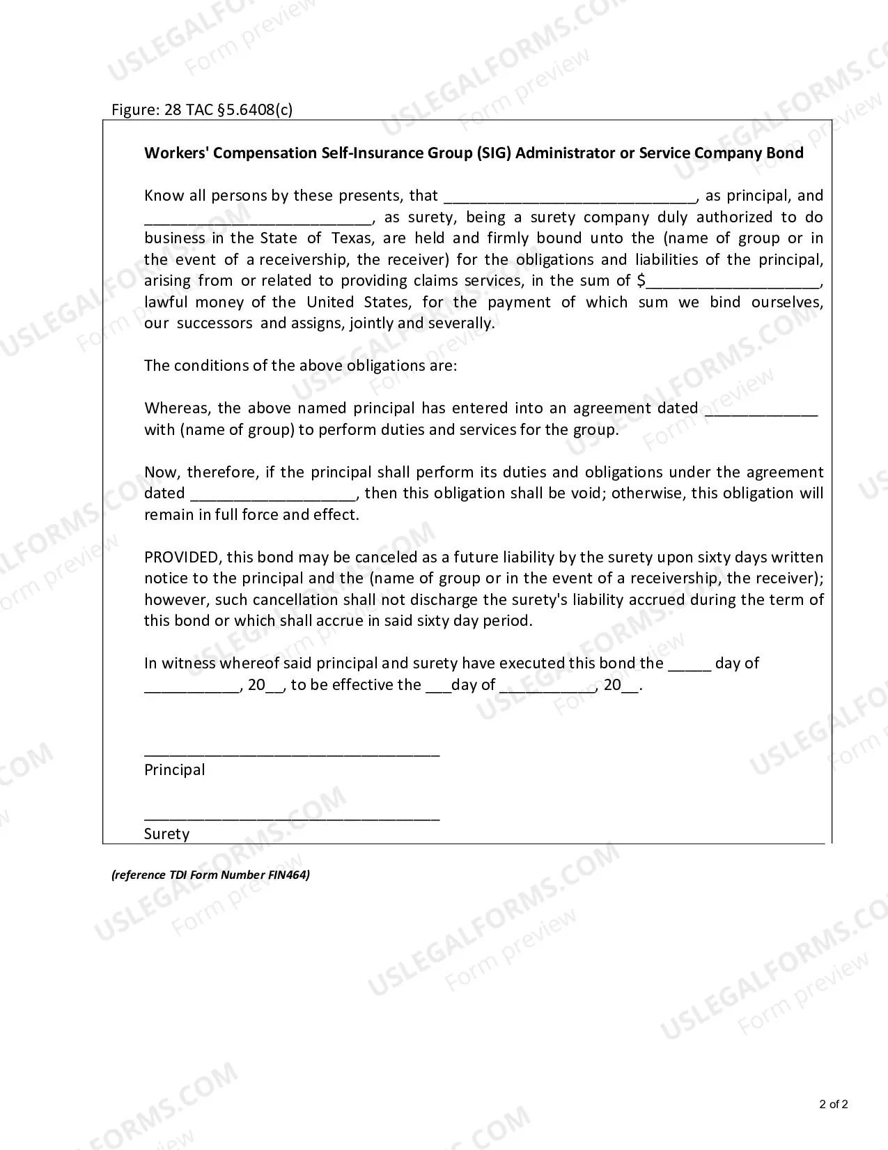Preview Workers Compensation Self-Insurance Group (SIG) Change in Performance or Fidelity Bond Checklist