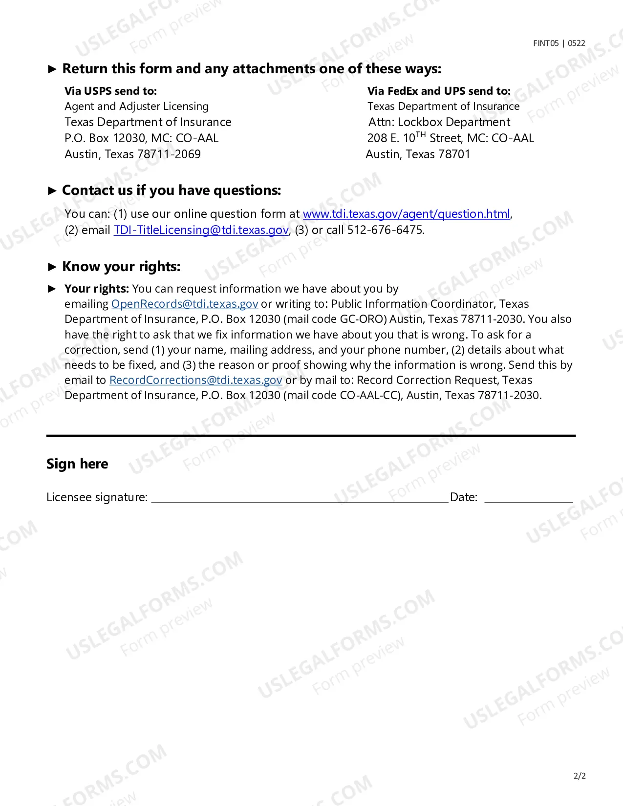 Preview CE Exemption/Extension Request