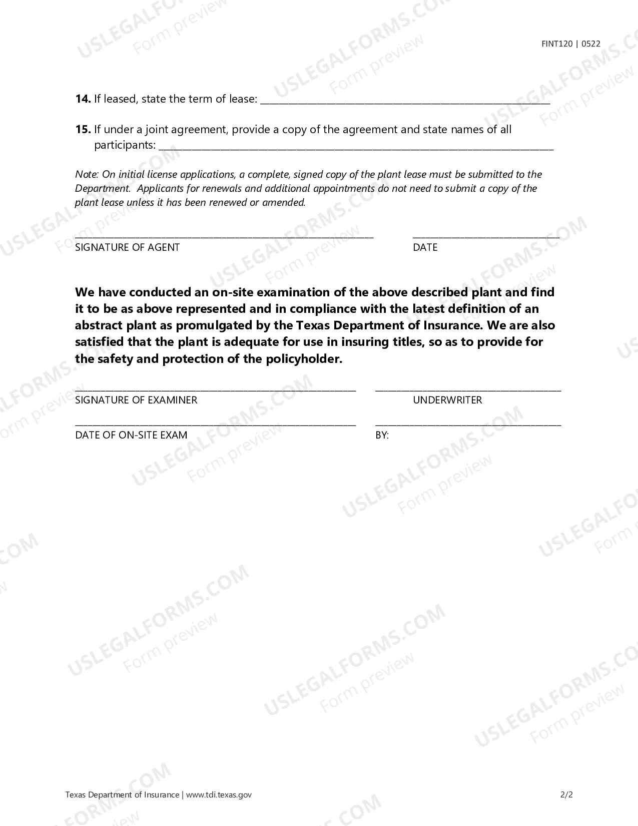 Preview Abstract Plant Information