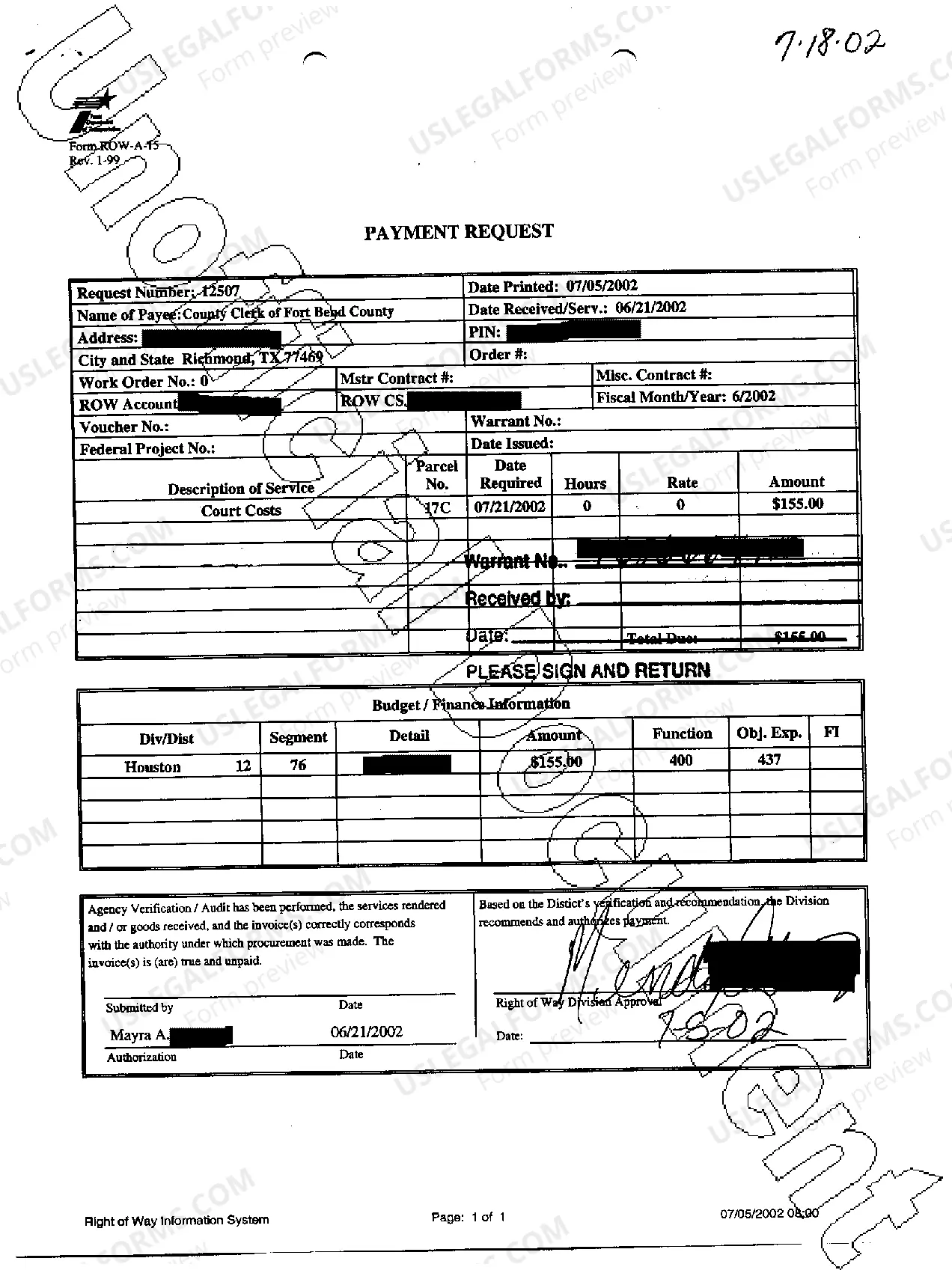 Preview A01 Petition For Condemnation