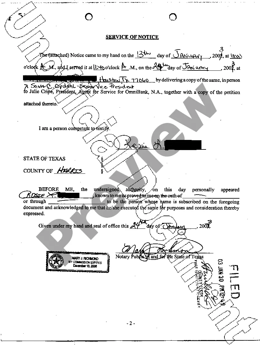 Preview A05 Notice of Hearing