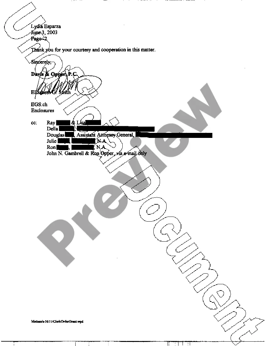 Get A15 Order Granting For Order For Payment of Funds Preview A15 Order Granting For Order For Payment of Funds