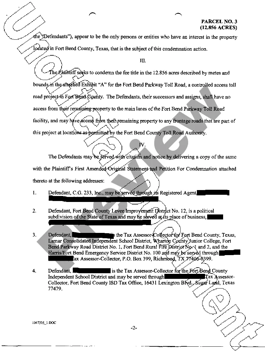 Preview A03 Plaintiffs First Original Amended Statement