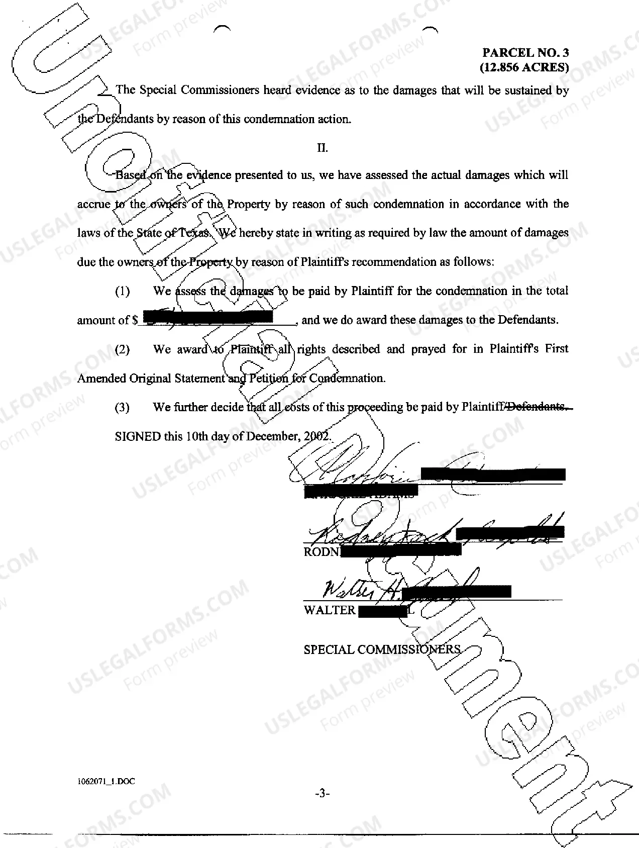 Preview A04 Decision and Award of Special Commissioners