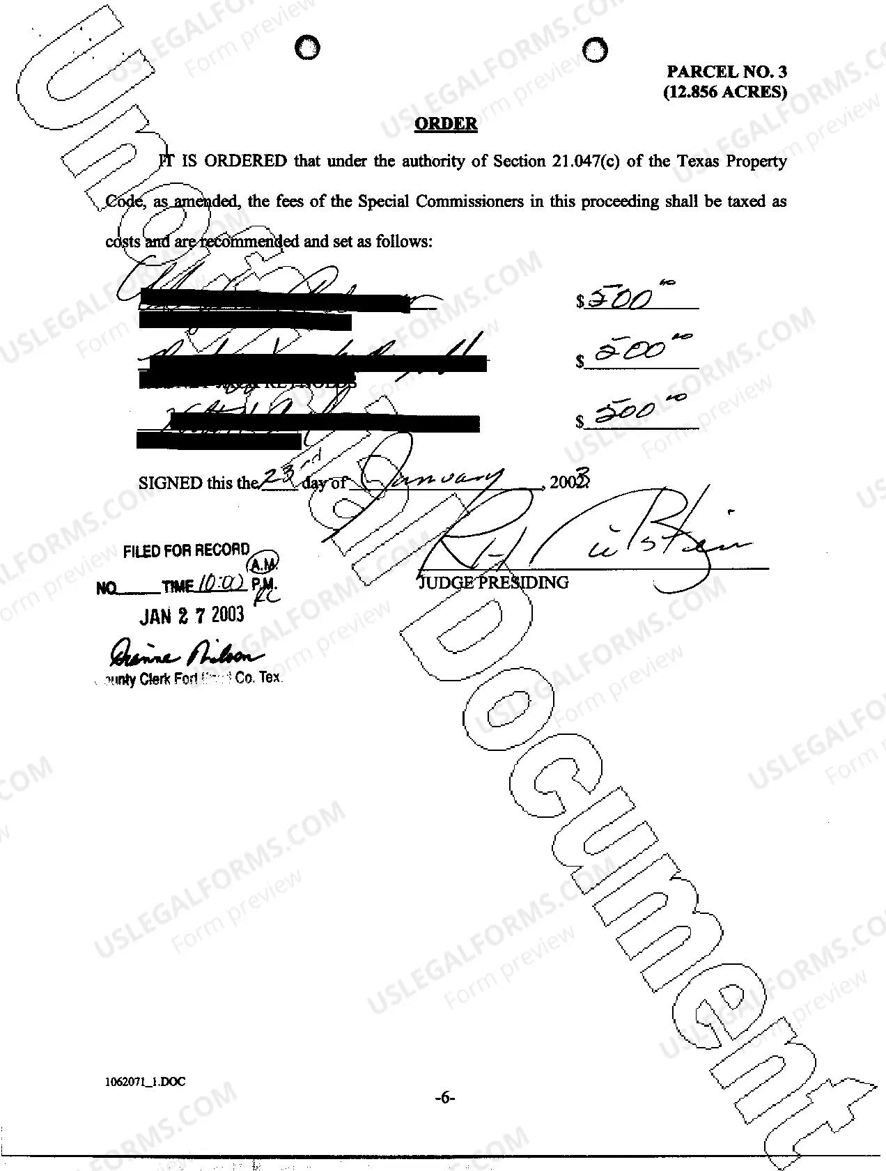 Preview A04 Decision and Award of Special Commissioners