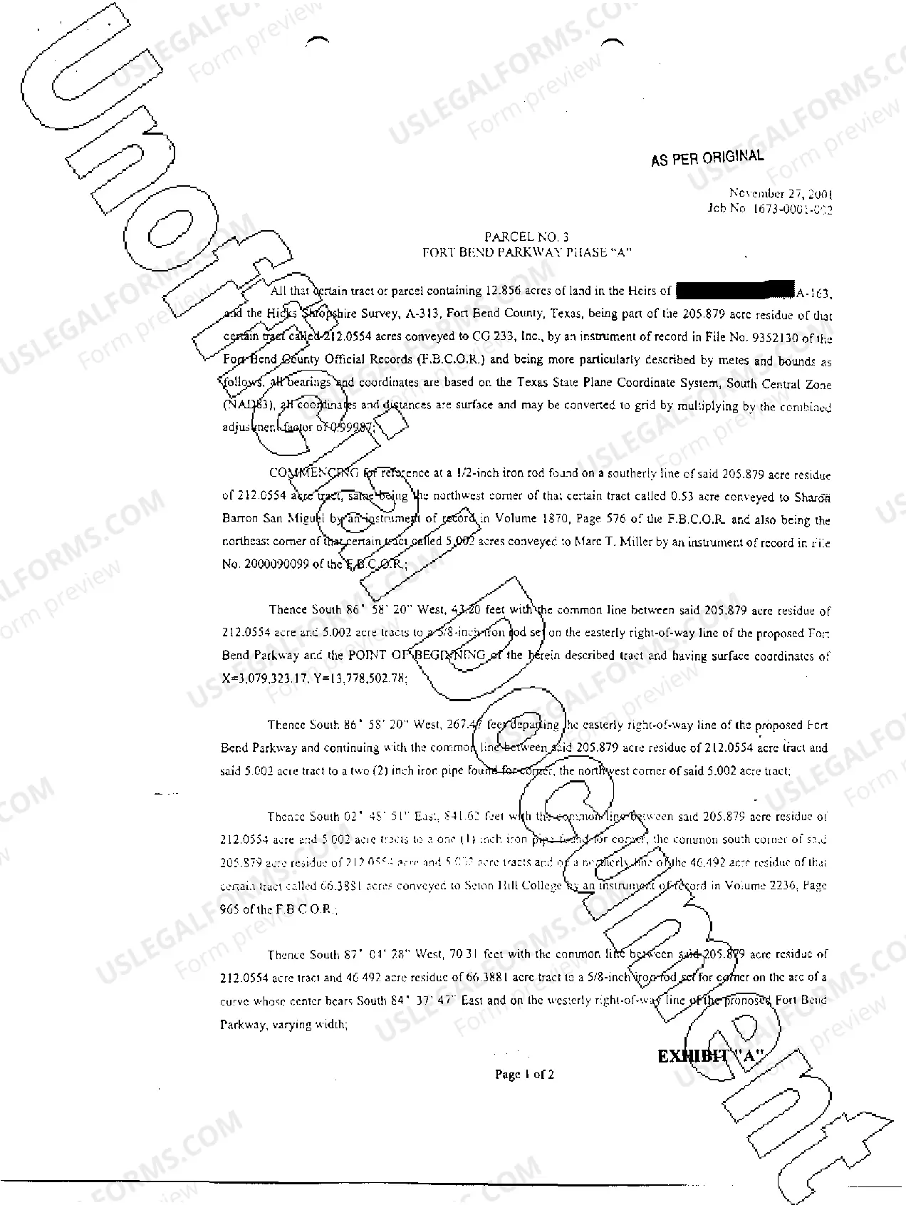Preview A05 Notice of Hearing Before Special Commissioners
