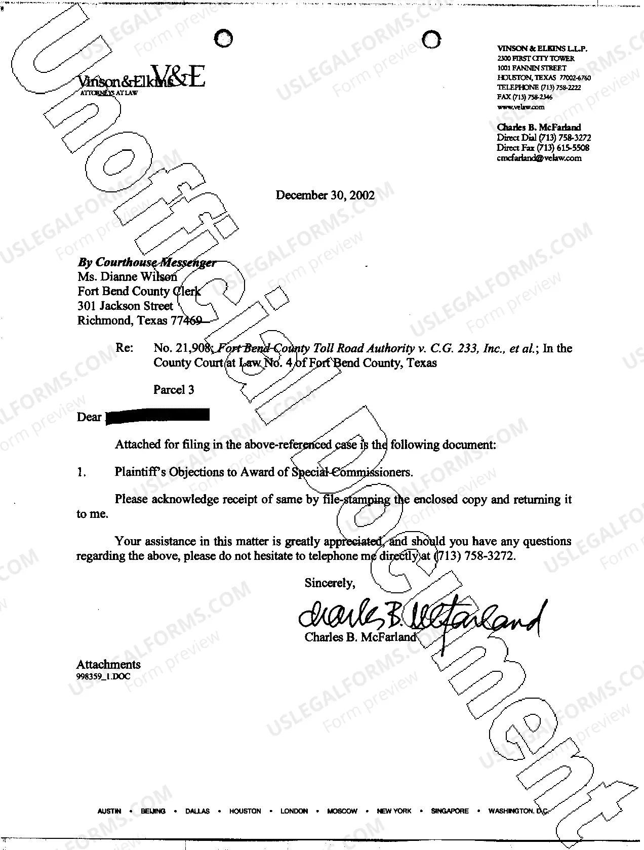 Preview A09 Plaintiffs Objections To Award