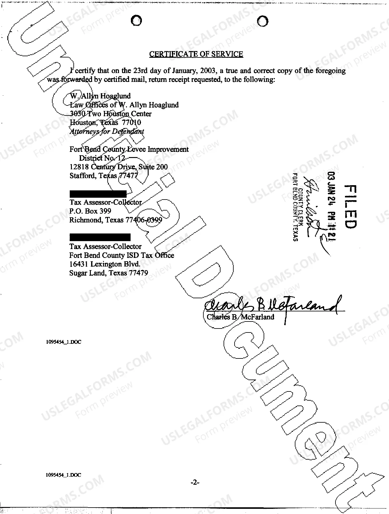 Preview A11 Notice of Hearing