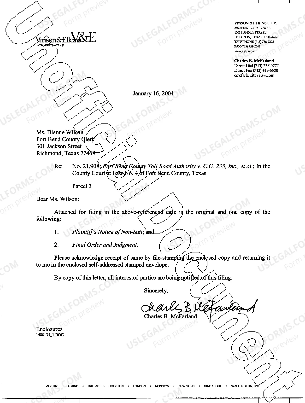 Preview A13 Plaintiffs Notice of Nonsuit