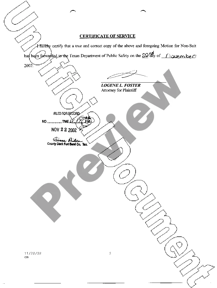 Preview A06 Motion For Non suit