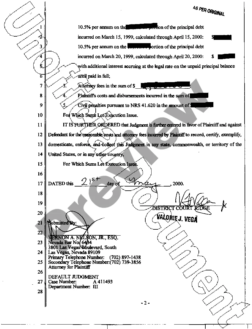 Get A02 Default Judgment Preview A02 Default Judgment