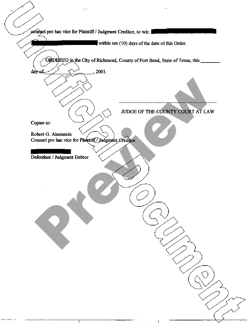 Preview A07 Order Compelling Discovery