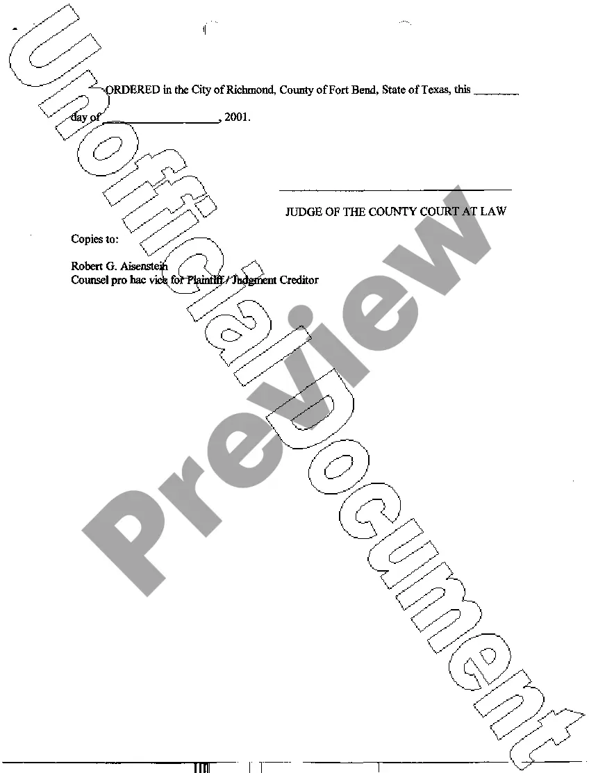 Preview A09 Order On Special Appearance