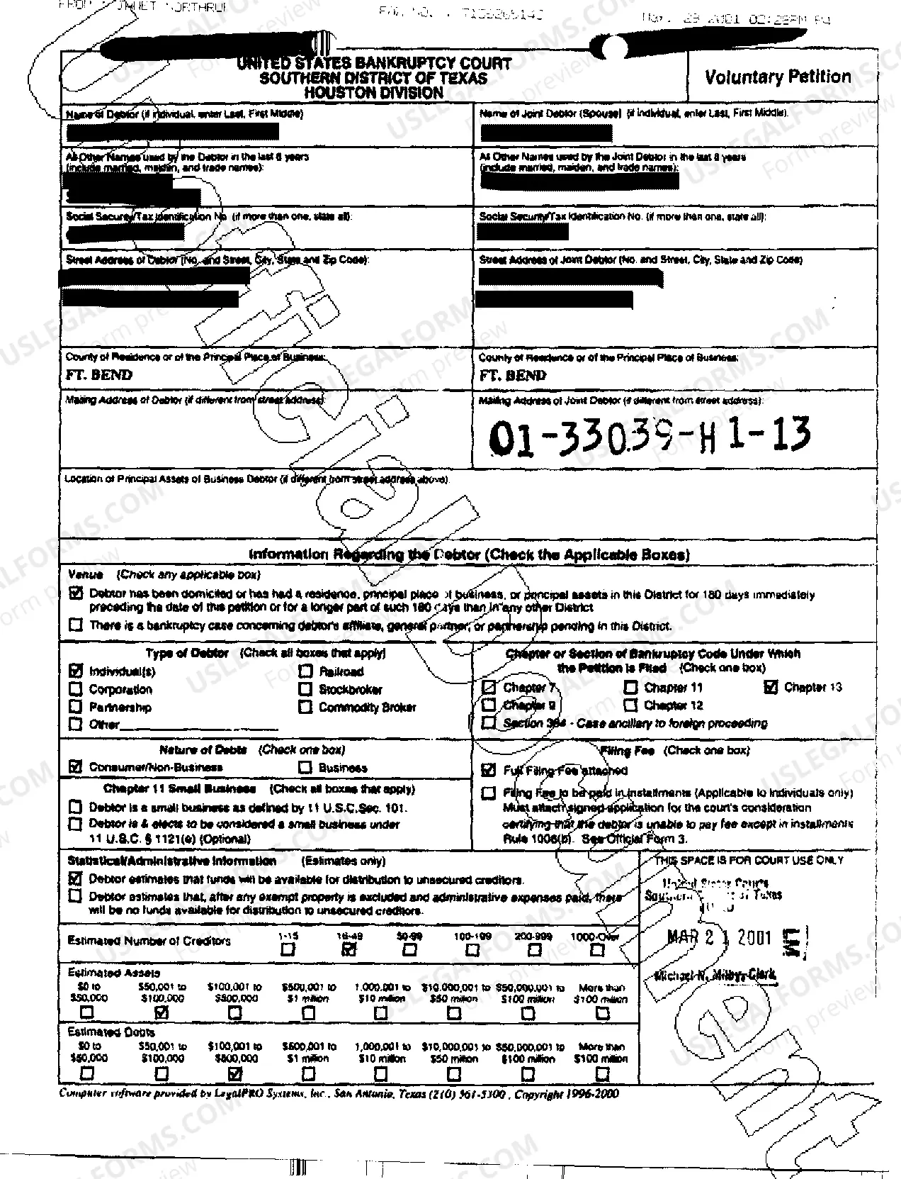 Preview A10 Notice of Bankruptcy