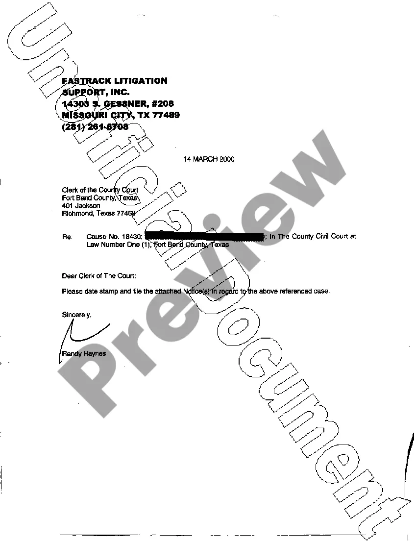 Preview A09 Notice of Intention To Take Deposition